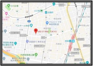MID STAND TOKYO@神田 MAP